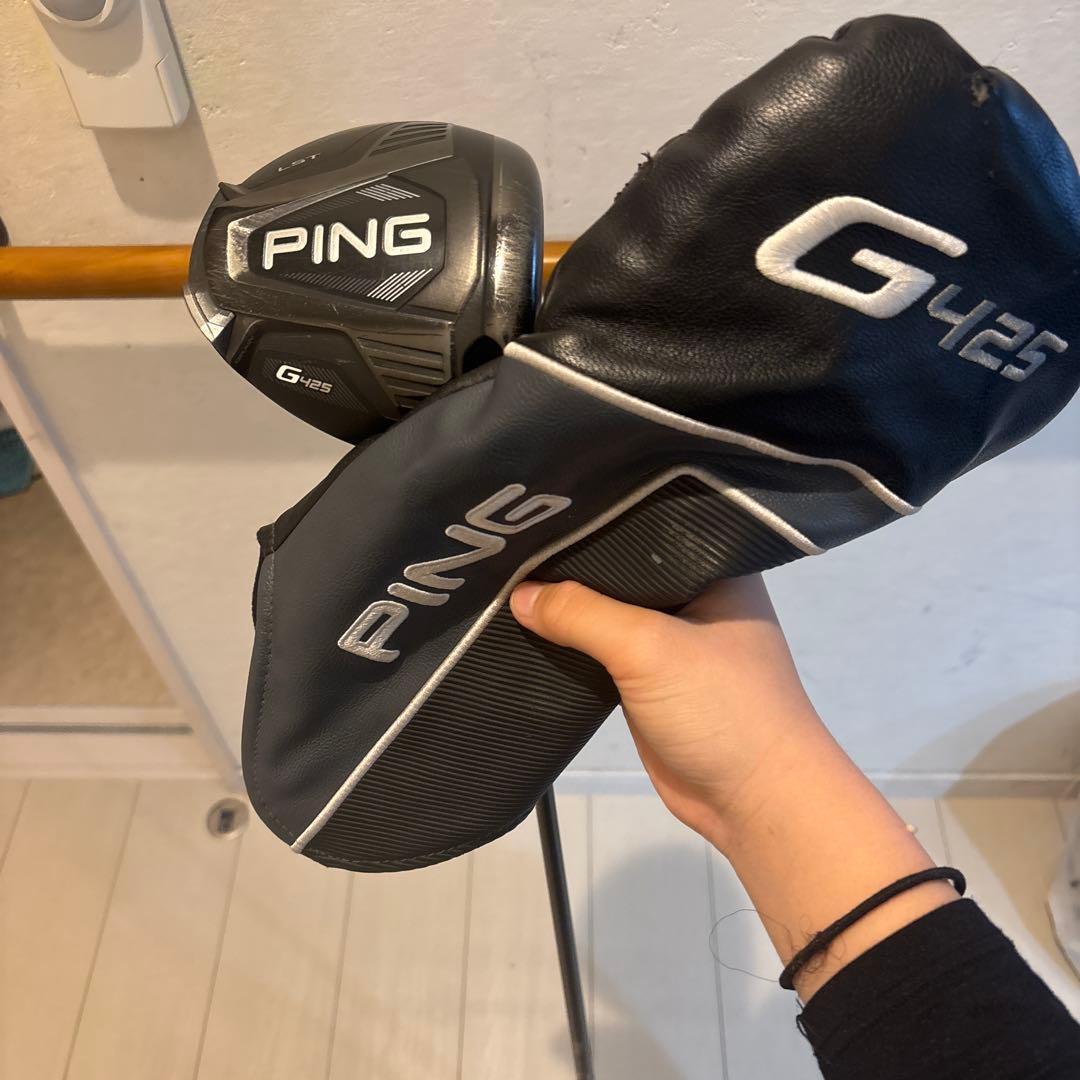 PING G425 LST ドライバー ヘッドカバー付き