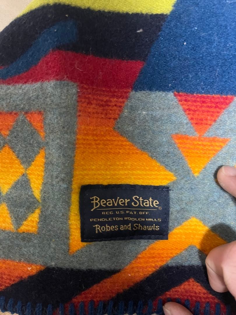 PENDLETON Beaver State USA製 ネイティブ柄