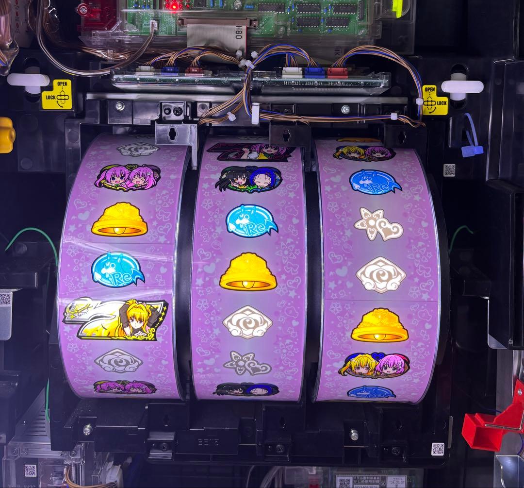 【k**om**o❗️】パチスロ実機【ToLOVEるダークネス】ユニット付