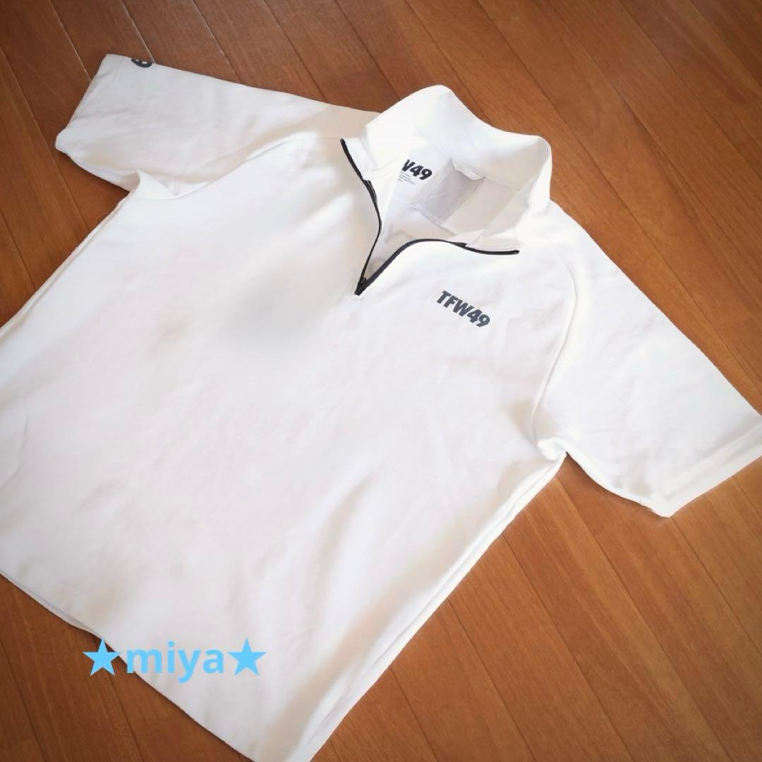 【定価2.5万】TFW49 / MOCK NECK HALF ZIP ゴルフ