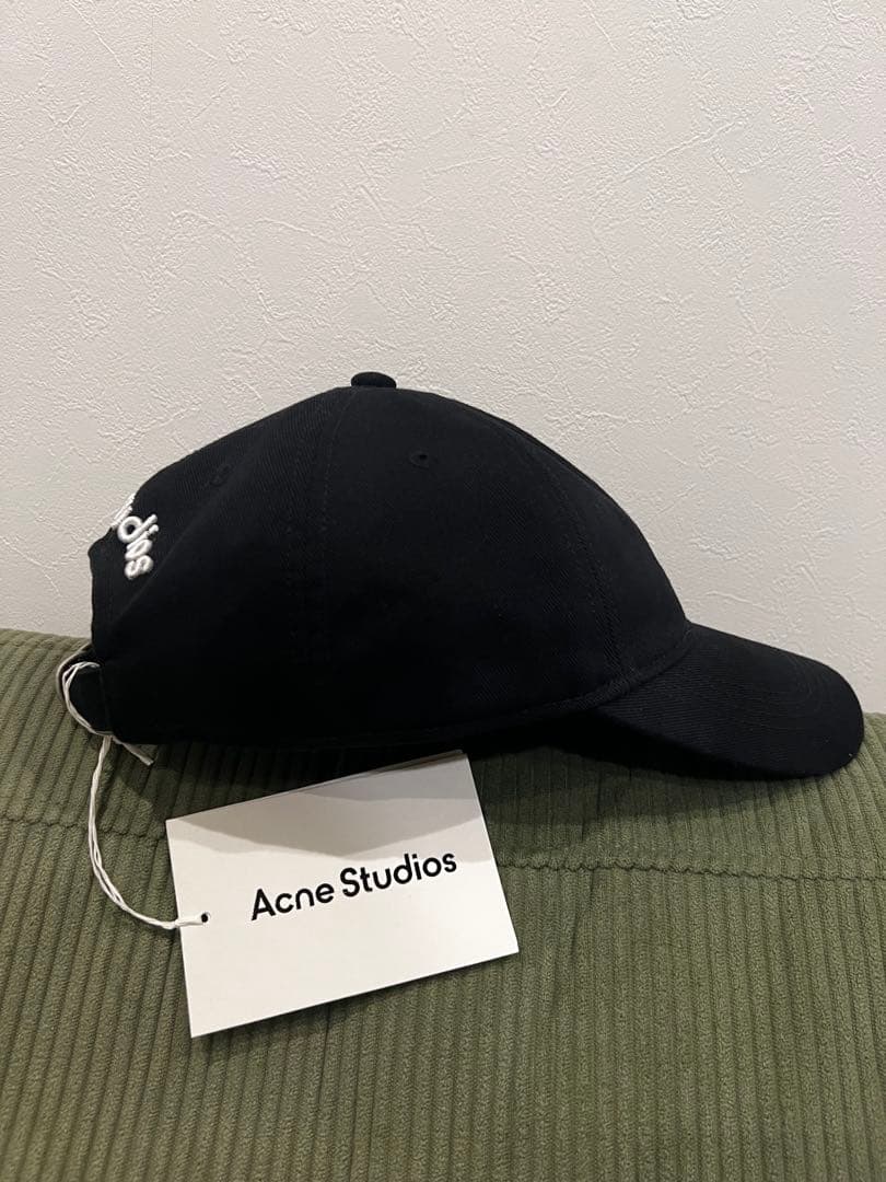 Acne Studios ブラック ベースボールキャップ