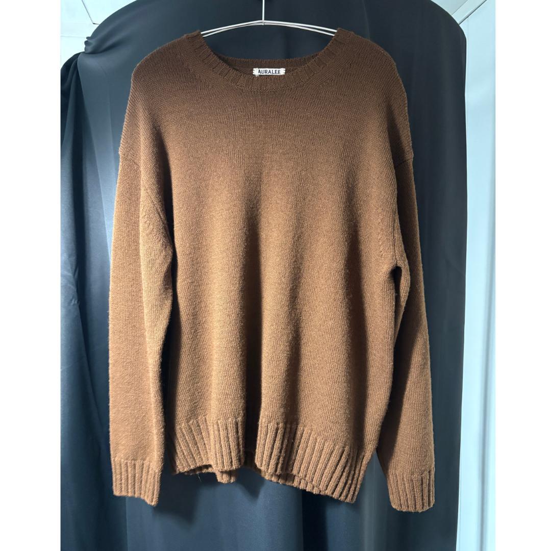 AURALEE ニット 【即完売ブラウン】