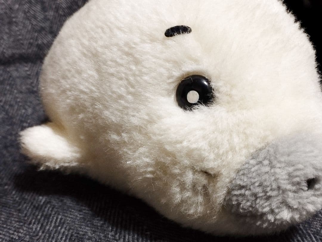 少年アシベ ゴマちゃん ぬいぐるみ ゴマフアザラシ レトロ ヴィンテージ