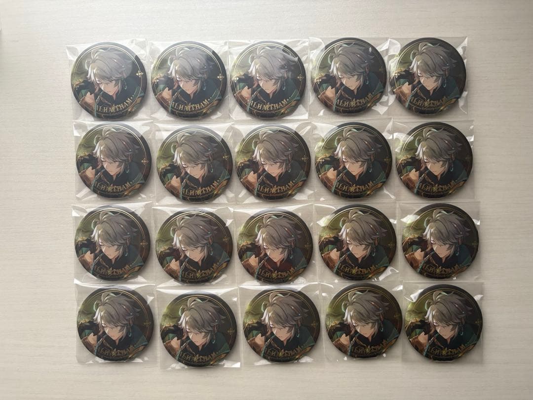 アルハイゼン　缶バッチ　20個