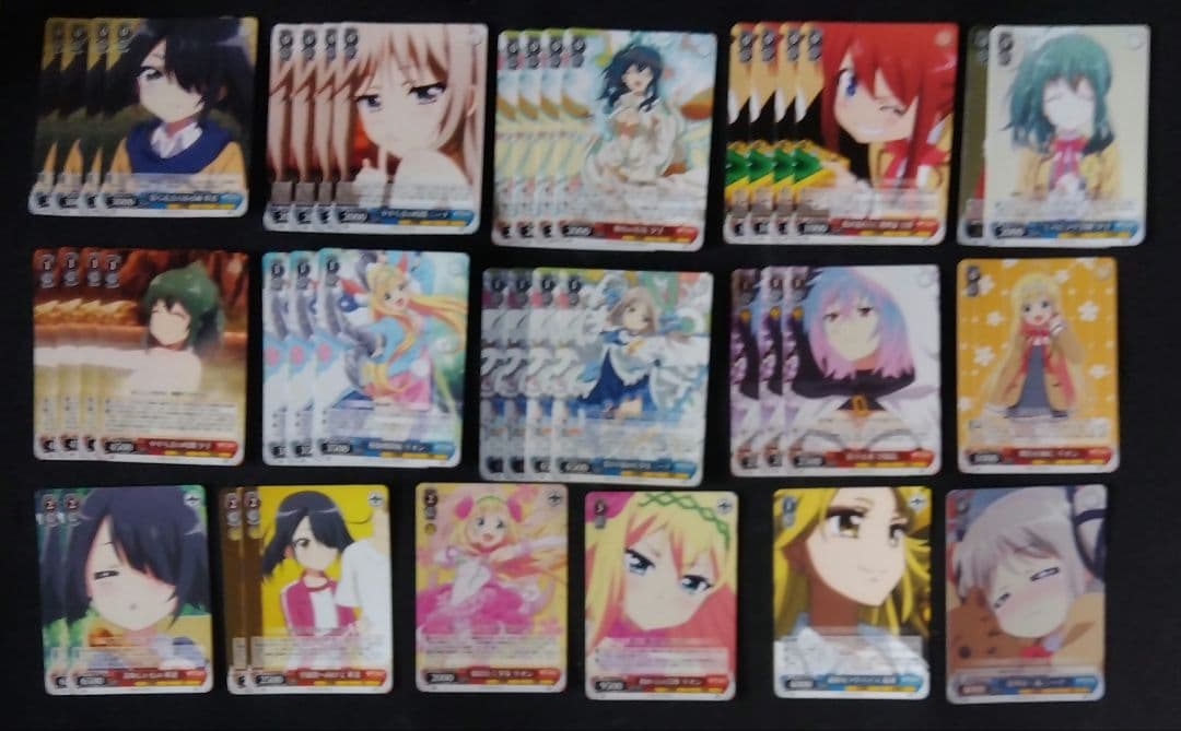 WS　ひなろじデッキ&パーツセット　夕子、ニーナ、万博、リオン