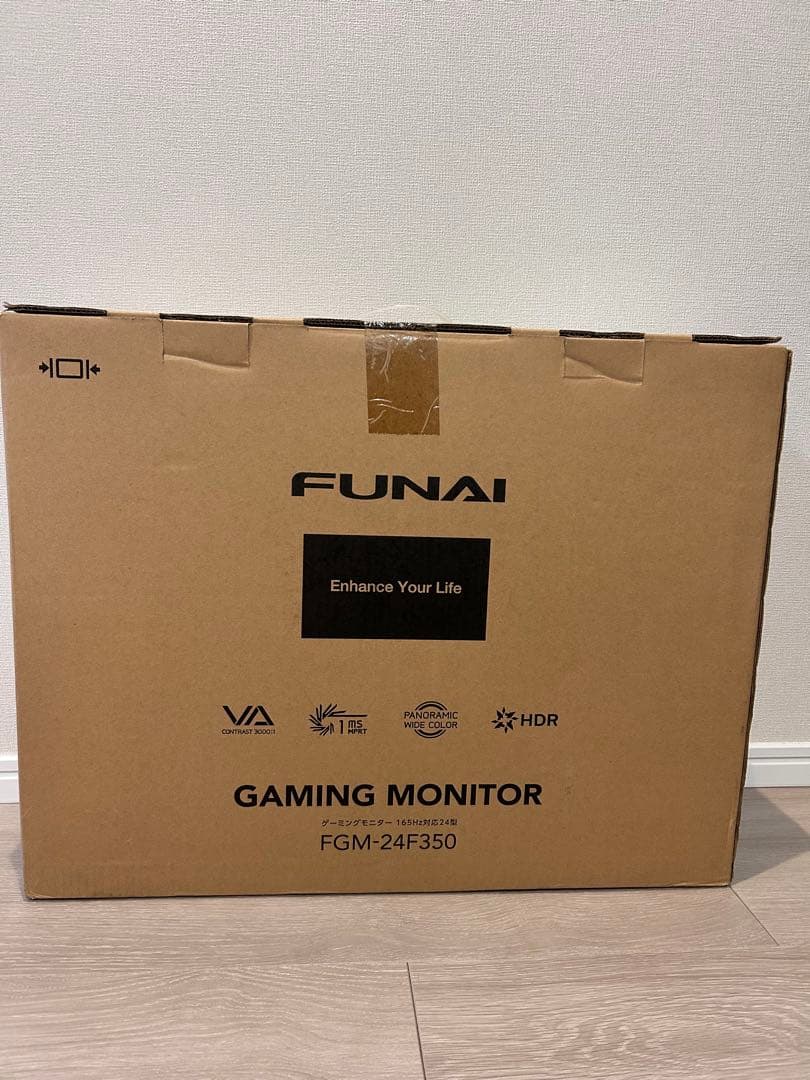 新品FUNAI FGM-24F350 ゲーミングモニター 24型 165Hz