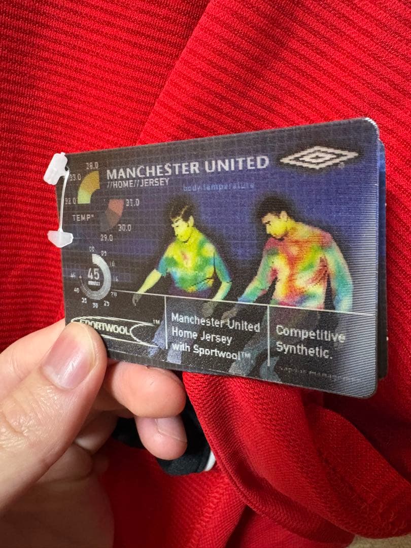 【正規品・タグ付き】 ベッカム マンチェスターユナイテッド 00/02