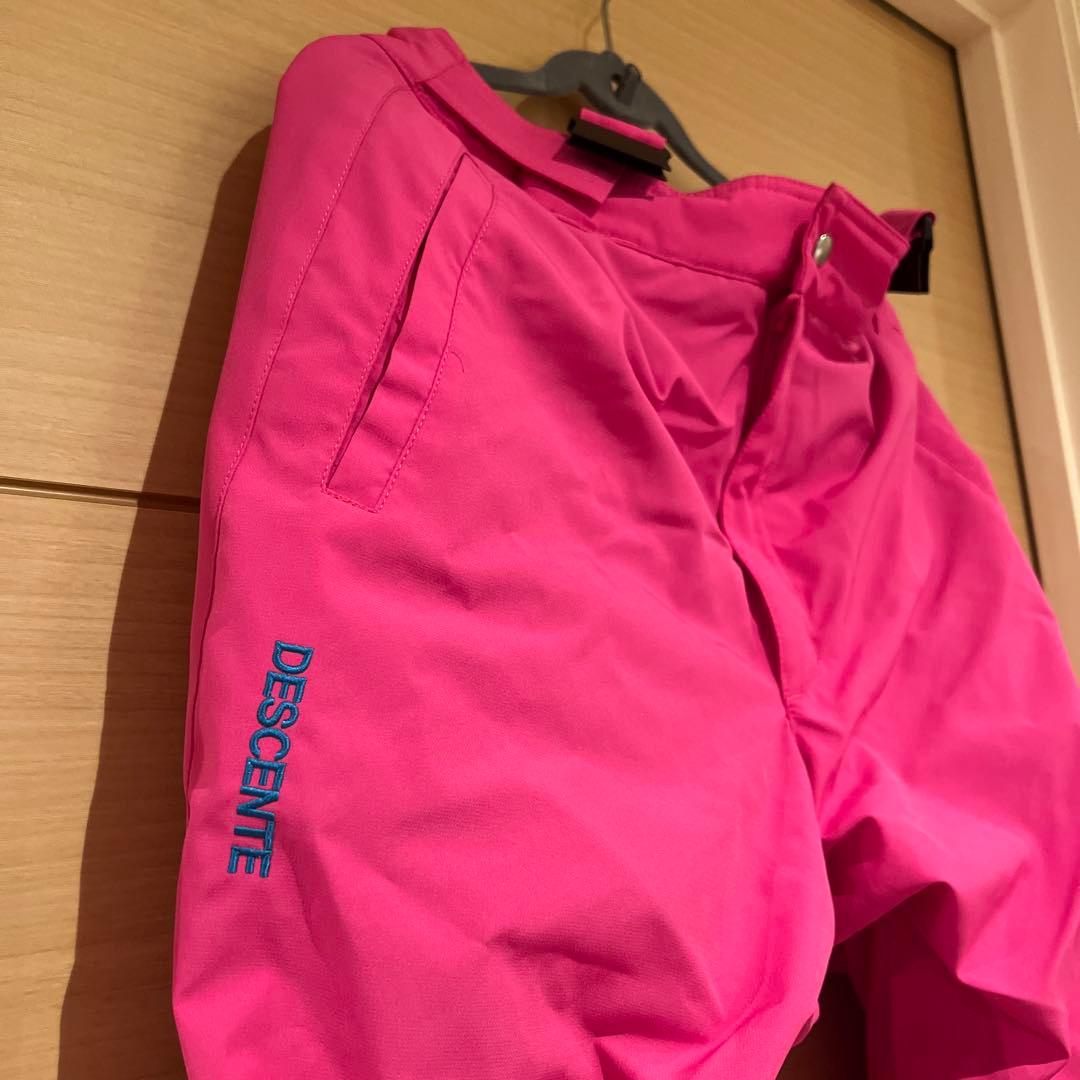 デサント ガールズ スキーウェア 1回使用 160cm 調節可