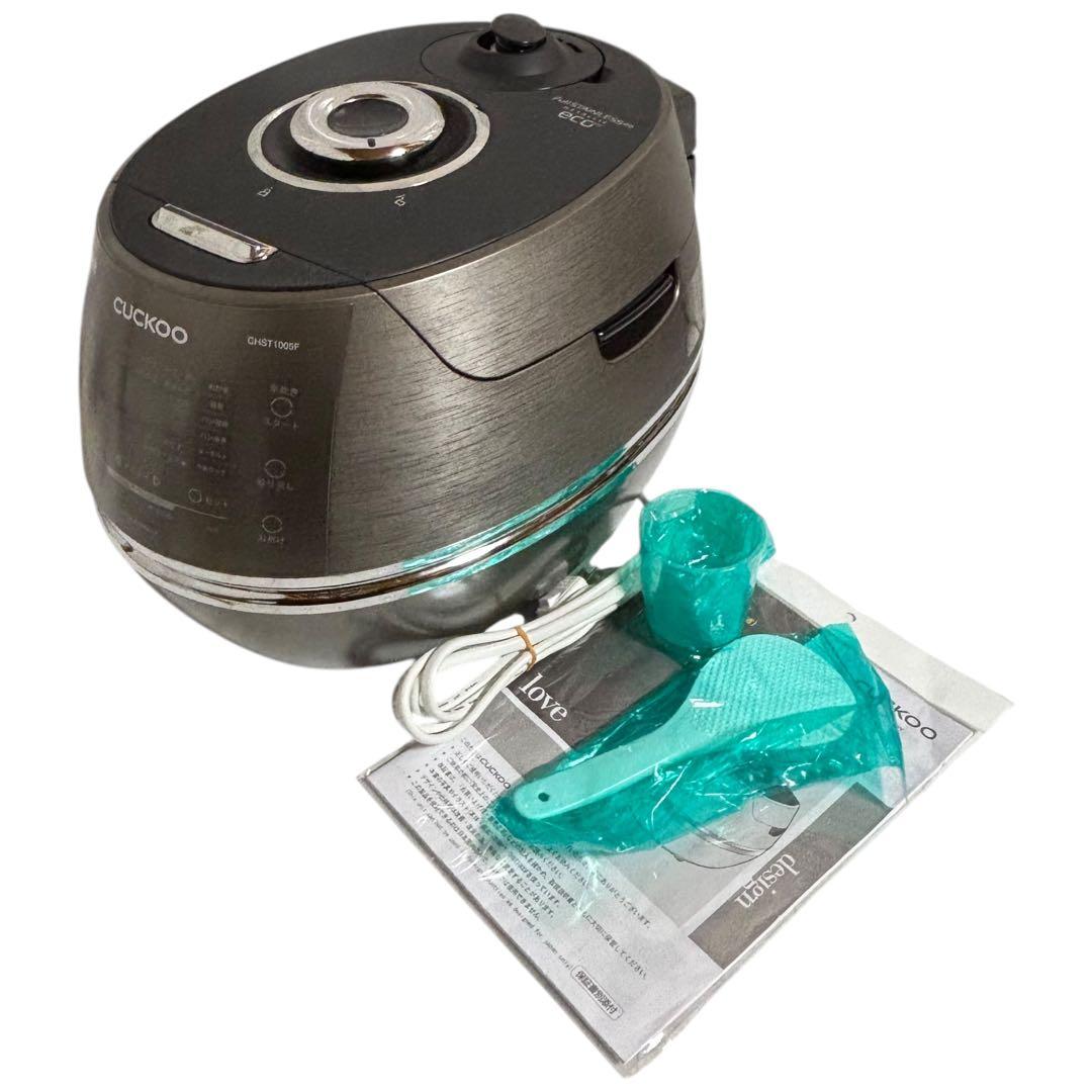 【動作良好】CUCKOO IH 圧力炊飯ジャー CRP-CHST1005F