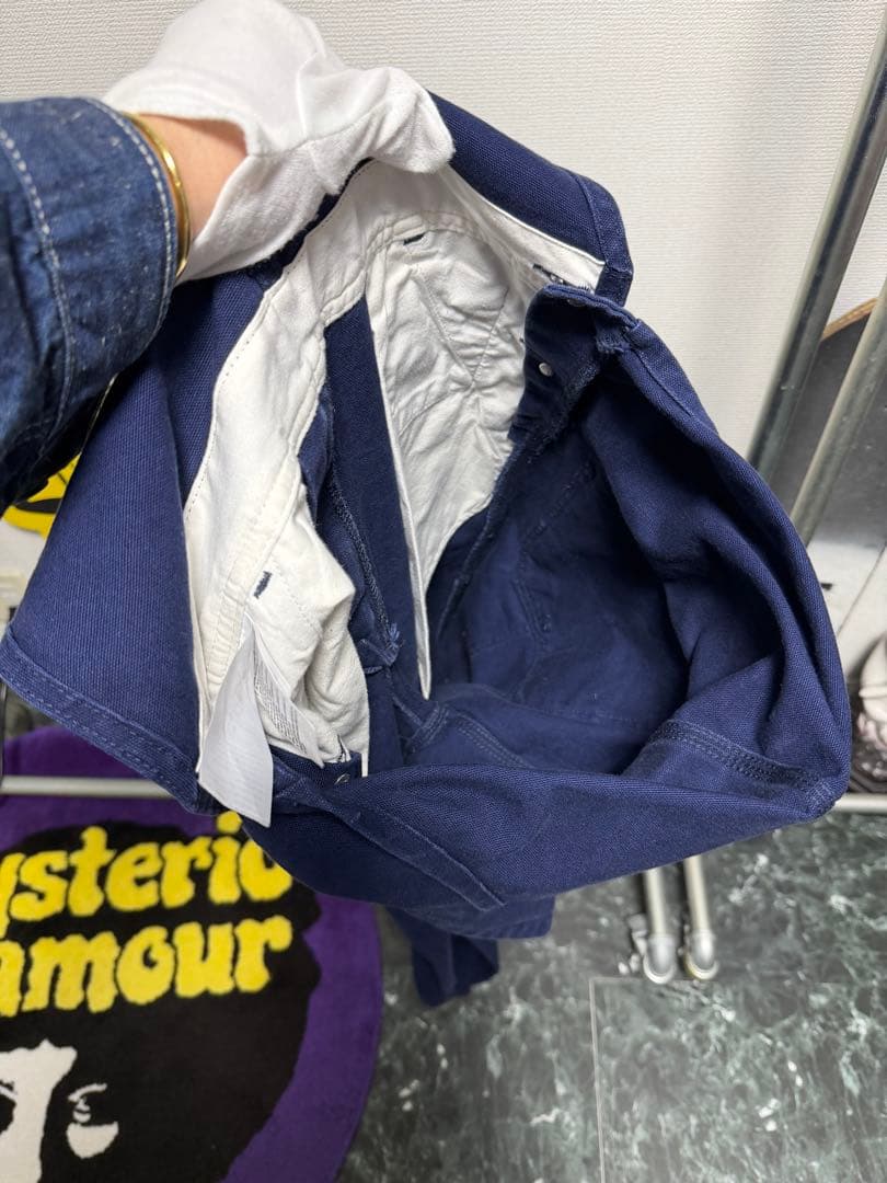 CARHARTT X BRAINDEAD オーバーオール　サロペットパンツ　S