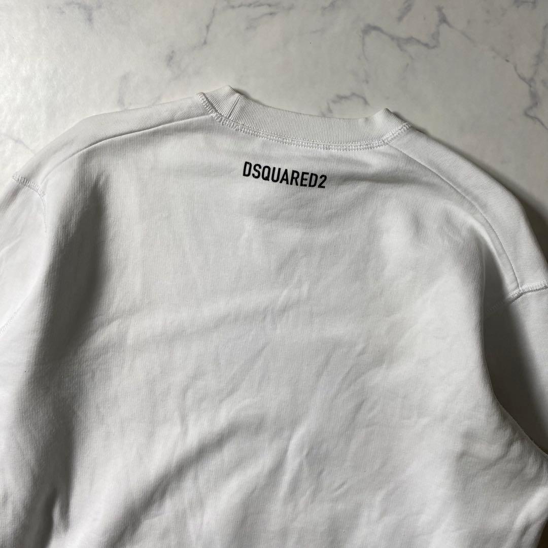 【美品】ディースクエアード　スウェット　CHIRO　21AW　プリント　ICON