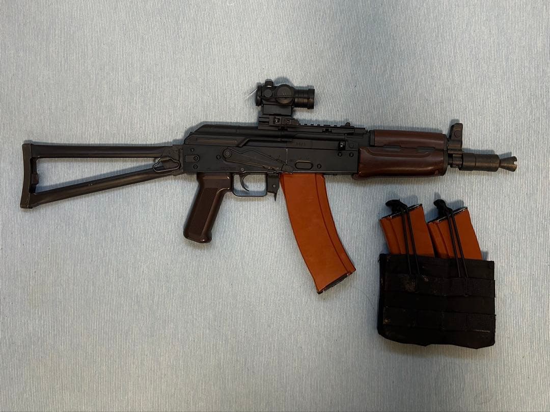 【東京マルイ】次世代AKS74U＋ドットサイト＋マガジン3本＋ベルトインサート付