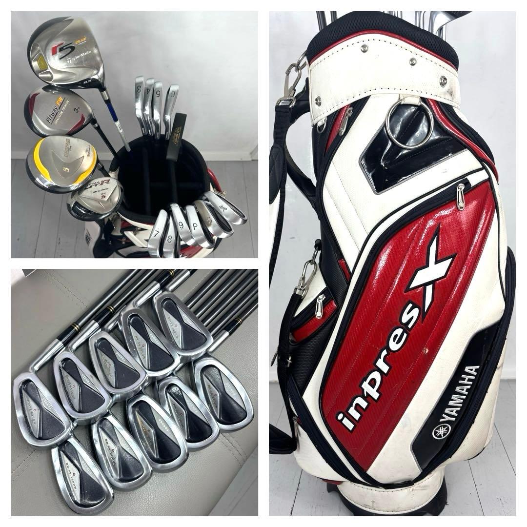 本格派 メンズゴルフクラブ 15本 フルセット ゴルフセット 豪華 お試しセット
