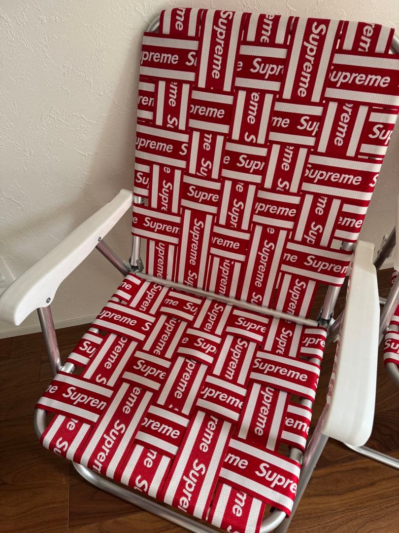 2脚セット Supreme Lawn Chair 2 椅子 チェア