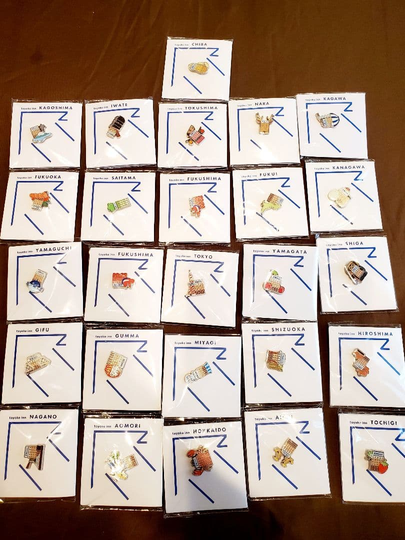 カブリ無し【新品・未開封】東横インご当地GENKIバッジ 26種set