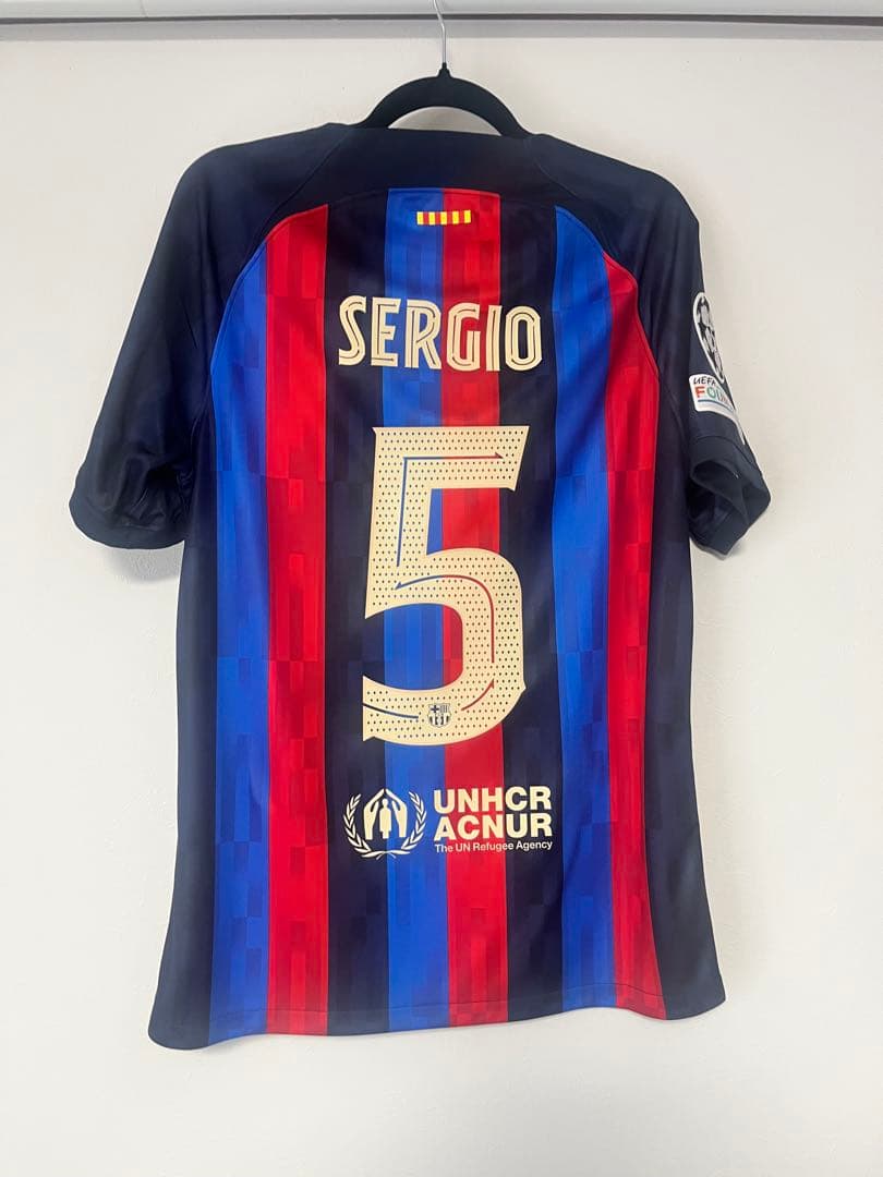 ブスケツ　ラストシーズン　FCバルセロナ　22/23シーズン　CL仕様