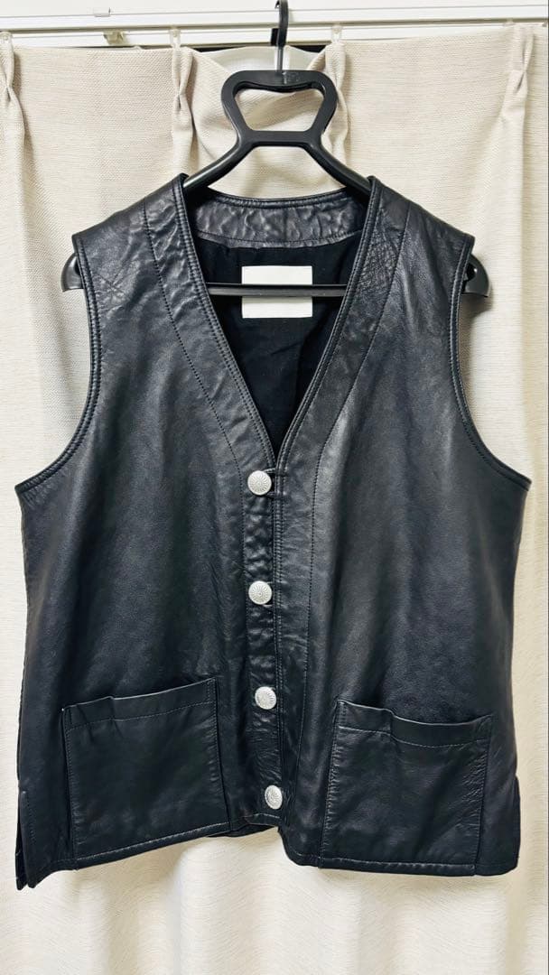 【週末価格】BAYBROOK× JAGROSE LEATHER VEST