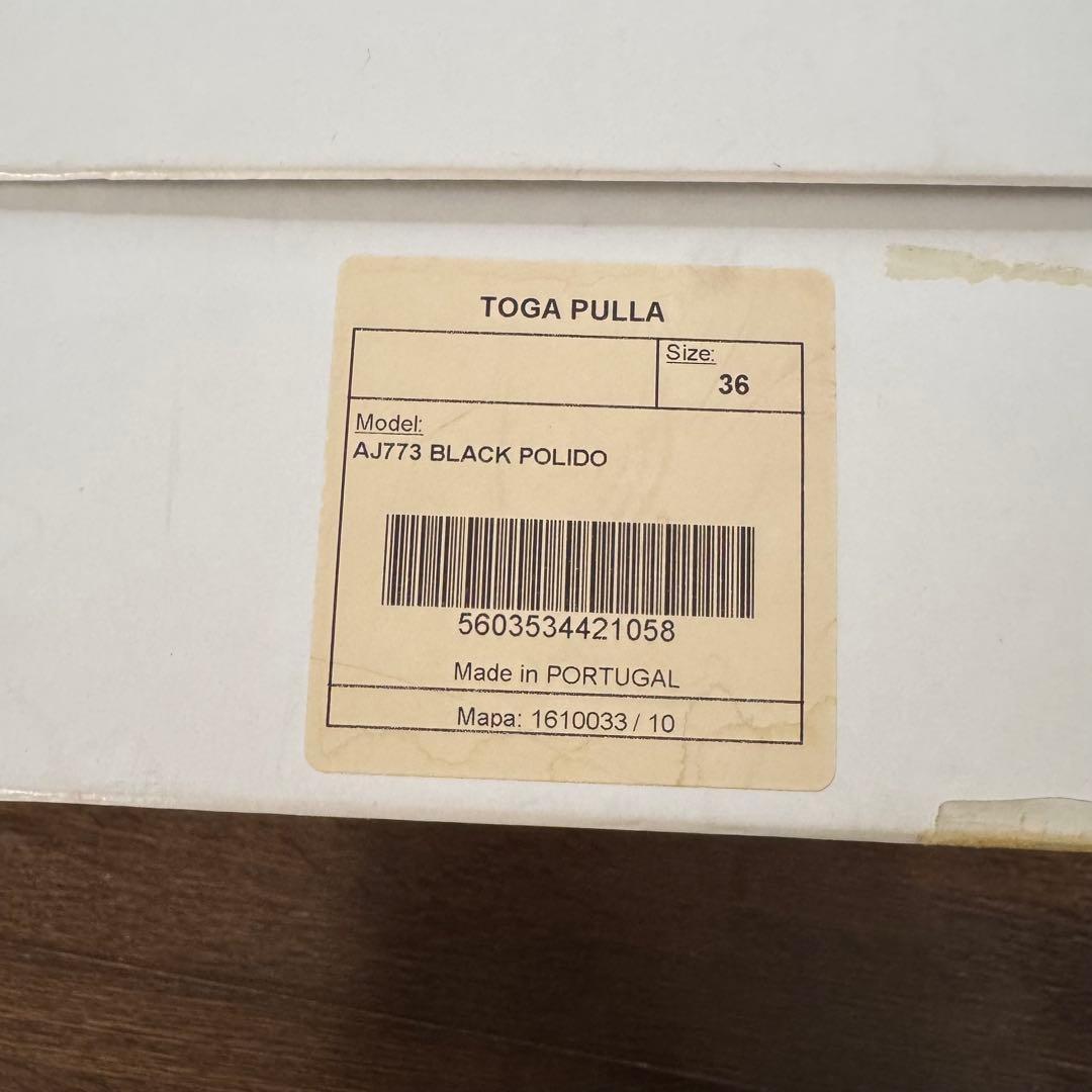 TOGA レースアップシューズ