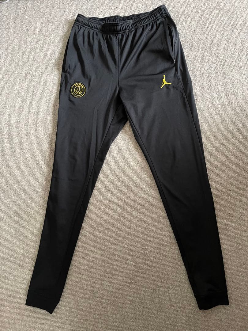 Jordan PSG コラボ トレーニングパンツ S 黒