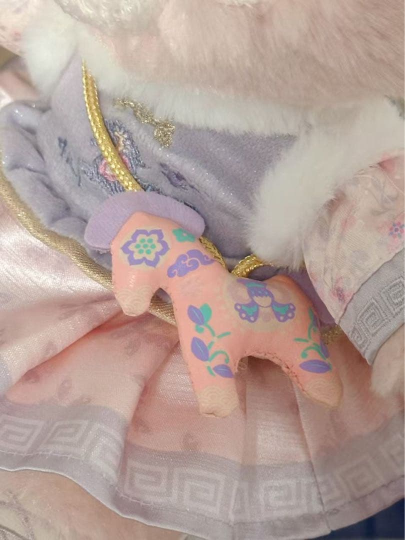 新作❗️お顔厳選　上海ディズニー　お正月　新春リーナベルぬいぐるみSS