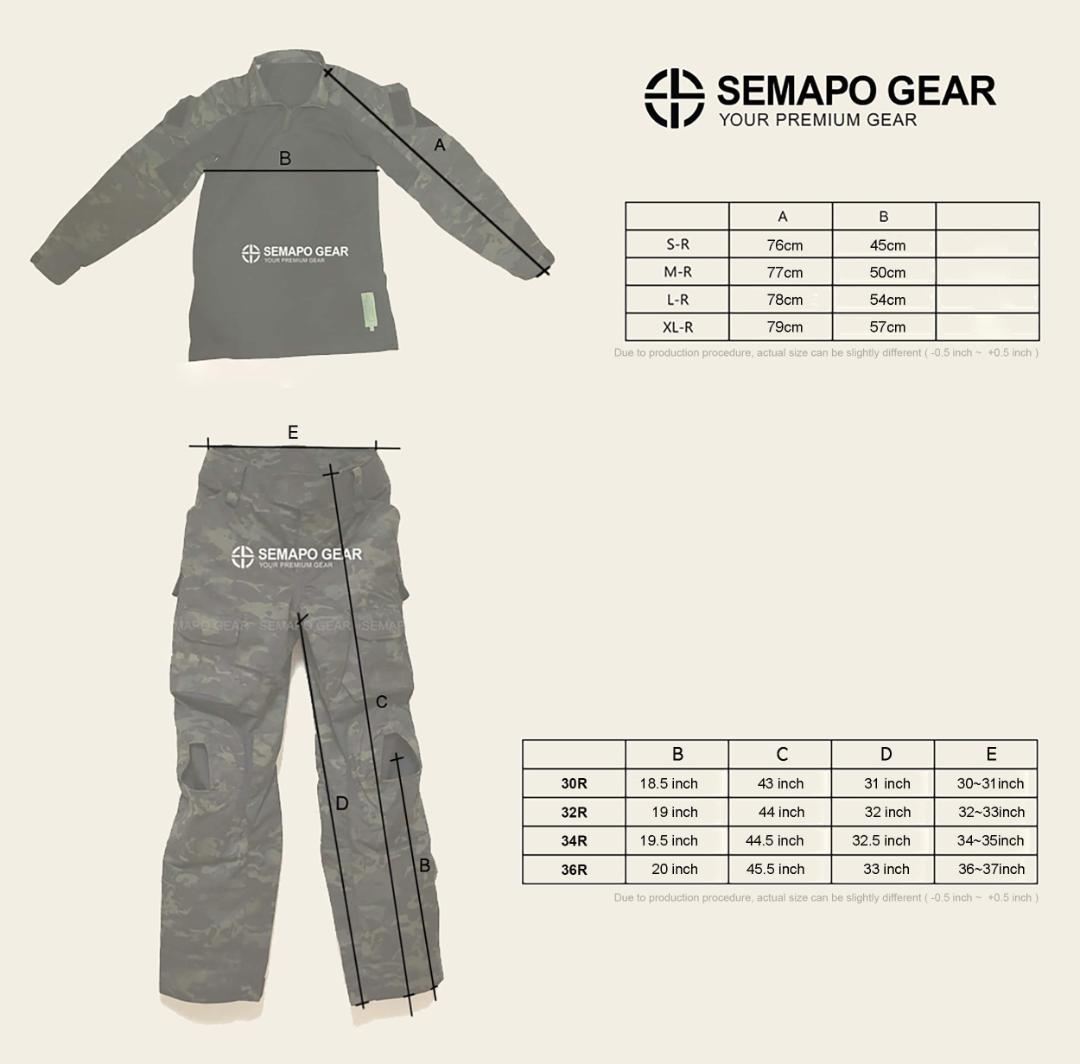 SEMAPO AOR2 コンバットシャツ NAVY CUSTOM DEVGRU
