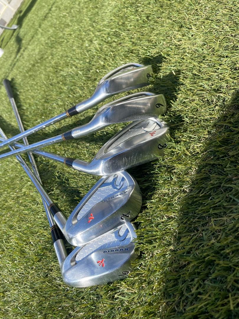 アイアンセット 5本 スチールキャビティバック　RODDIO