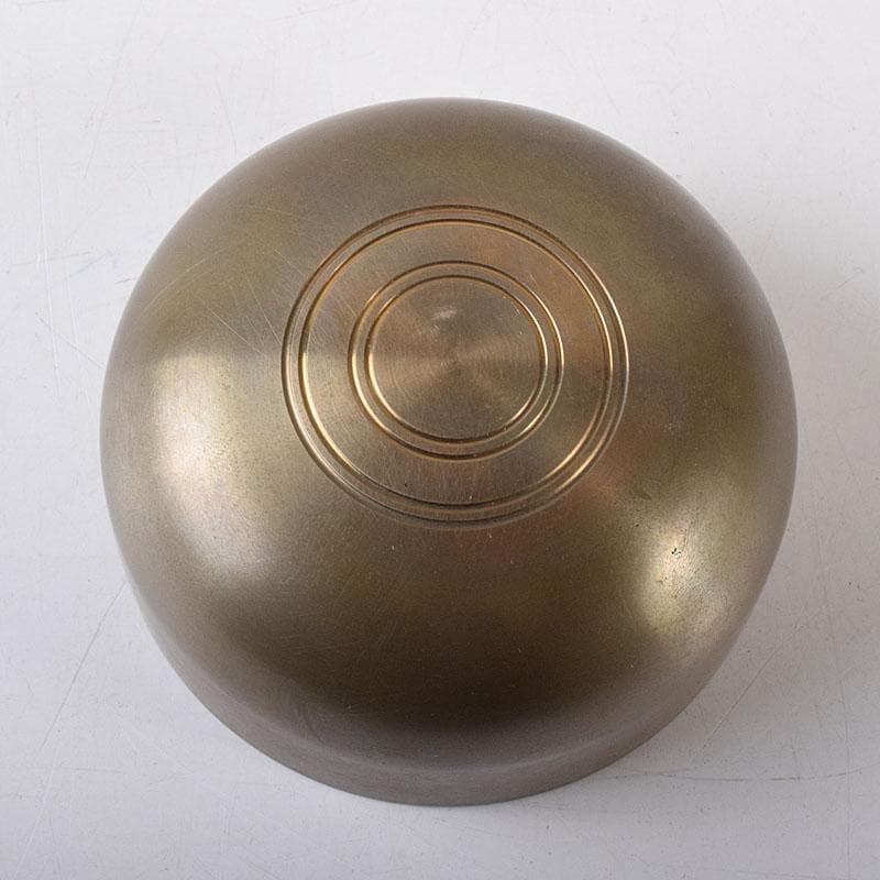 金工師　魚住幸雄作（号法光）　砂張銅　佐波理　打鳴　共布共箱　C　R8714