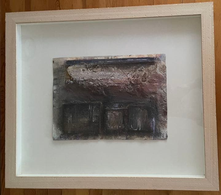 ジュリエット・ホランド : ミクストメディア作品   額装