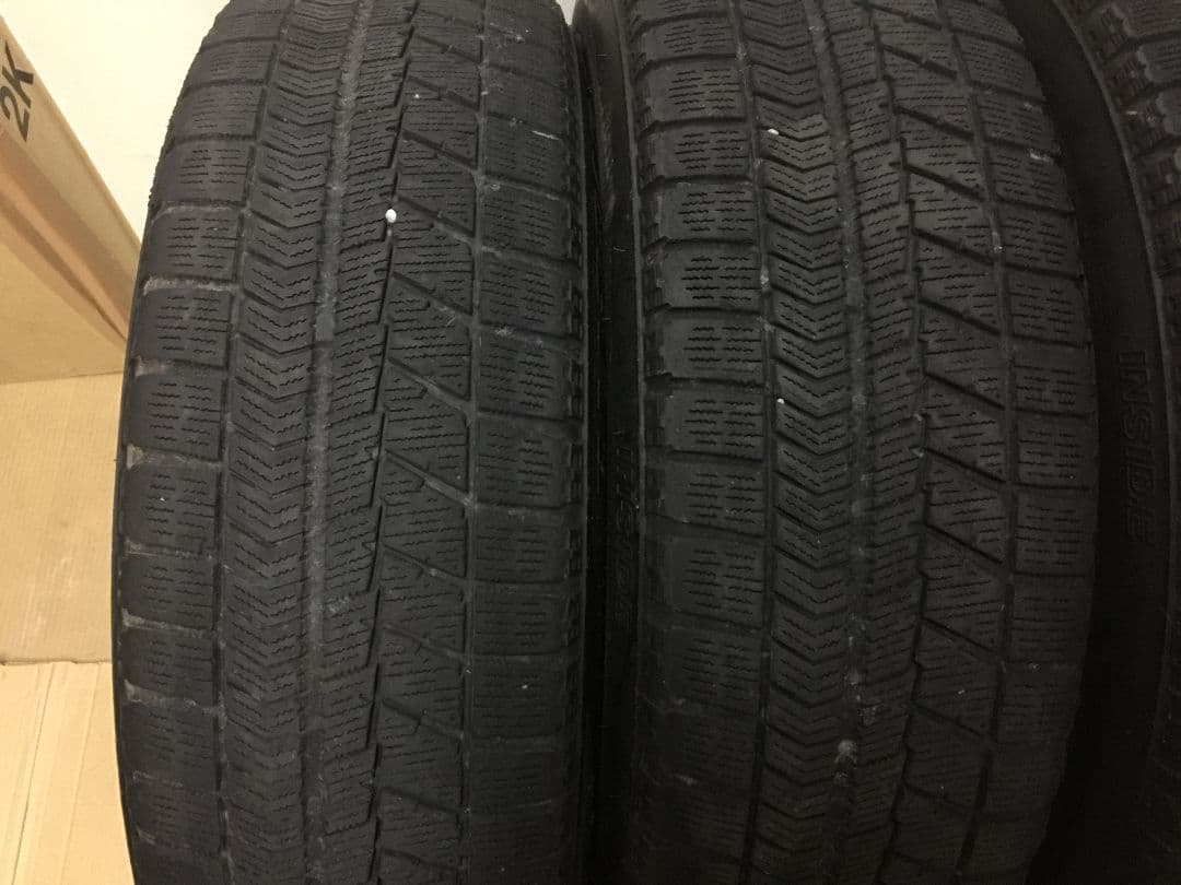 インサイト 純正15インチ スチールホイール 4本 スタッドレス ブリザック