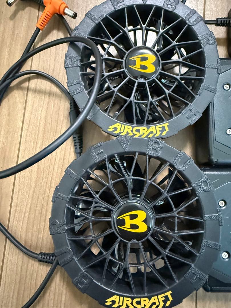 BURTLE AIRCRAFT 24V Li-ion バッテリー ファン4個
