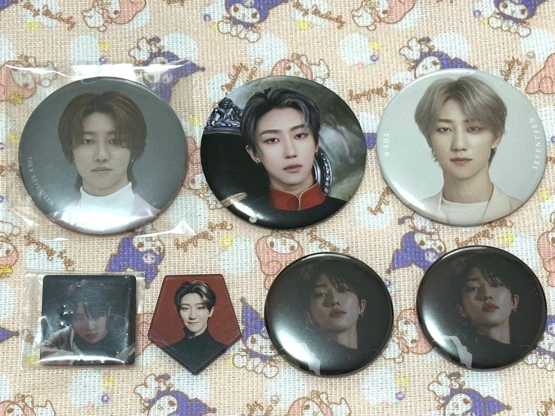 SEVENTEEN セブチ 缶バッジ マグネット ラギドロ まとめ売り ミンハオ
