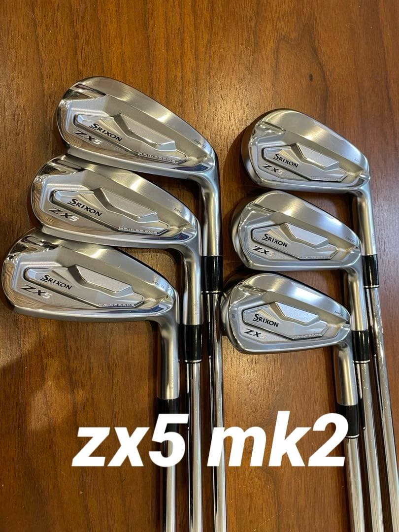 スリクソン　ZX5 MK2アイアン　DG 95【美品】　6本セット
