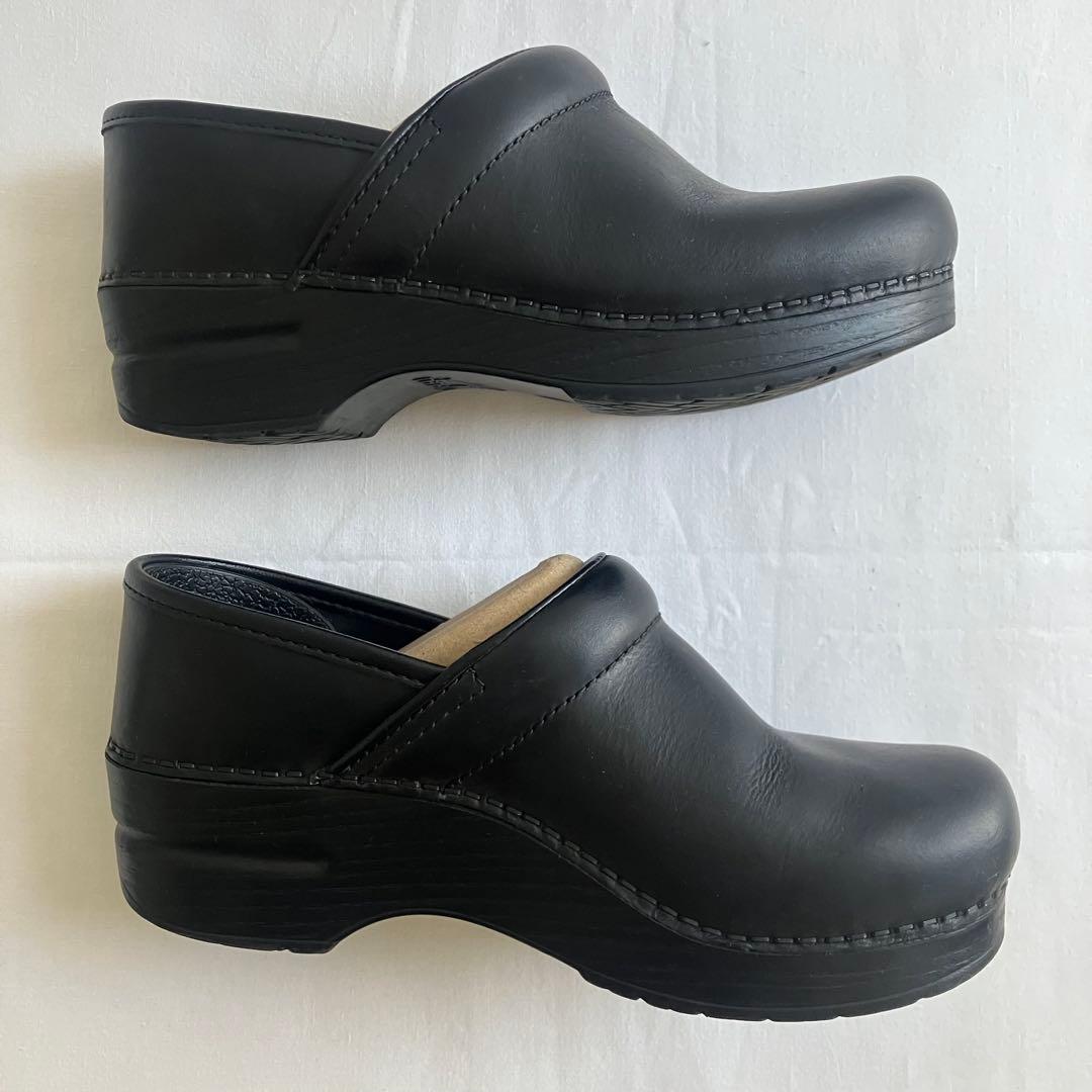 【美品】dansko ダンスコ　プロフェッショナル Oiled 黒 36