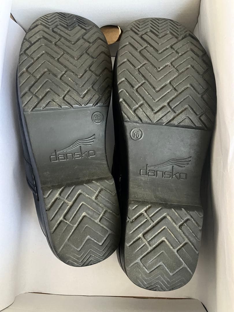 【美品】dansko ダンスコ　プロフェッショナル Oiled 黒 36