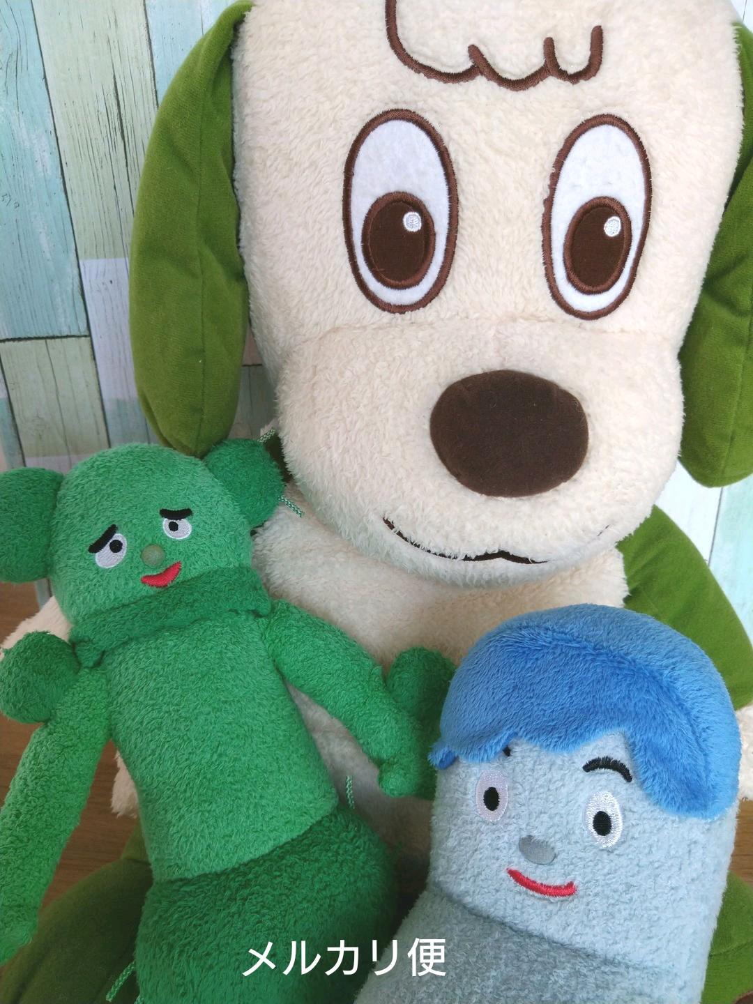 <単品出品へ変更分>　NHKぬいぐるみ　みいつけた　コッシー　サボさん　ワンワン