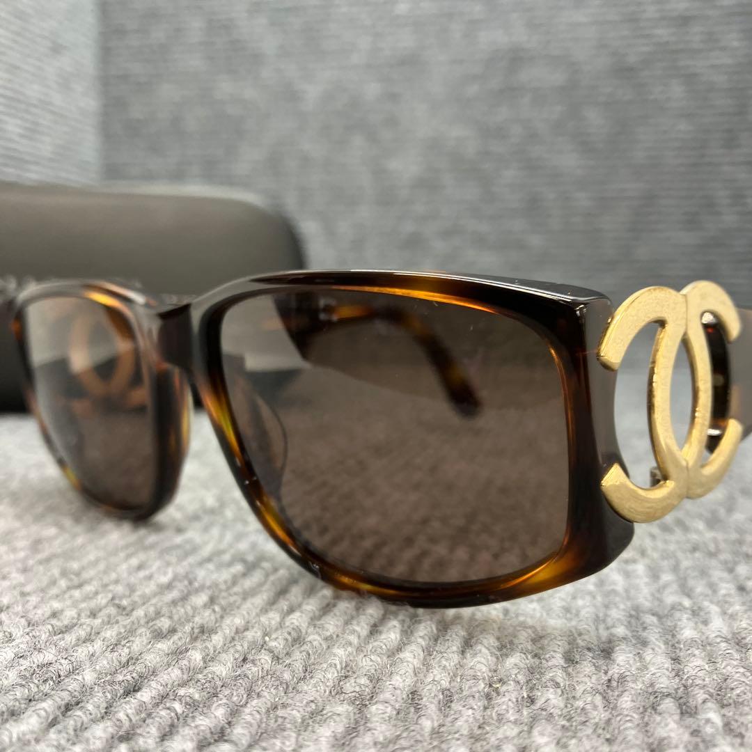 CHANEL　シャネル　サングラス　ココマーク　べっ甲調　5411