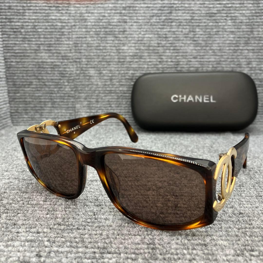 CHANEL　シャネル　サングラス　ココマーク　べっ甲調　5411
