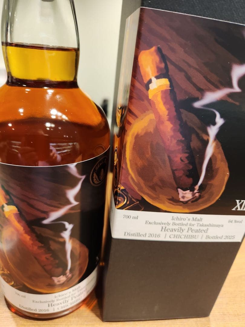 イチローズモルト ヘビリーピーテッド シガーラベル2025