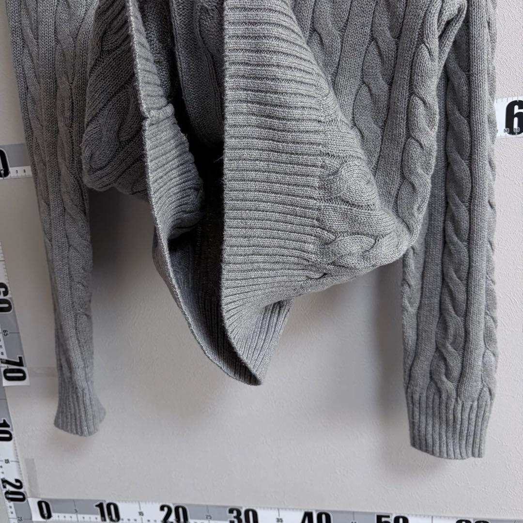 Sグレー Ralph Lauren ポロラルフローレン ケーブルニット セーター