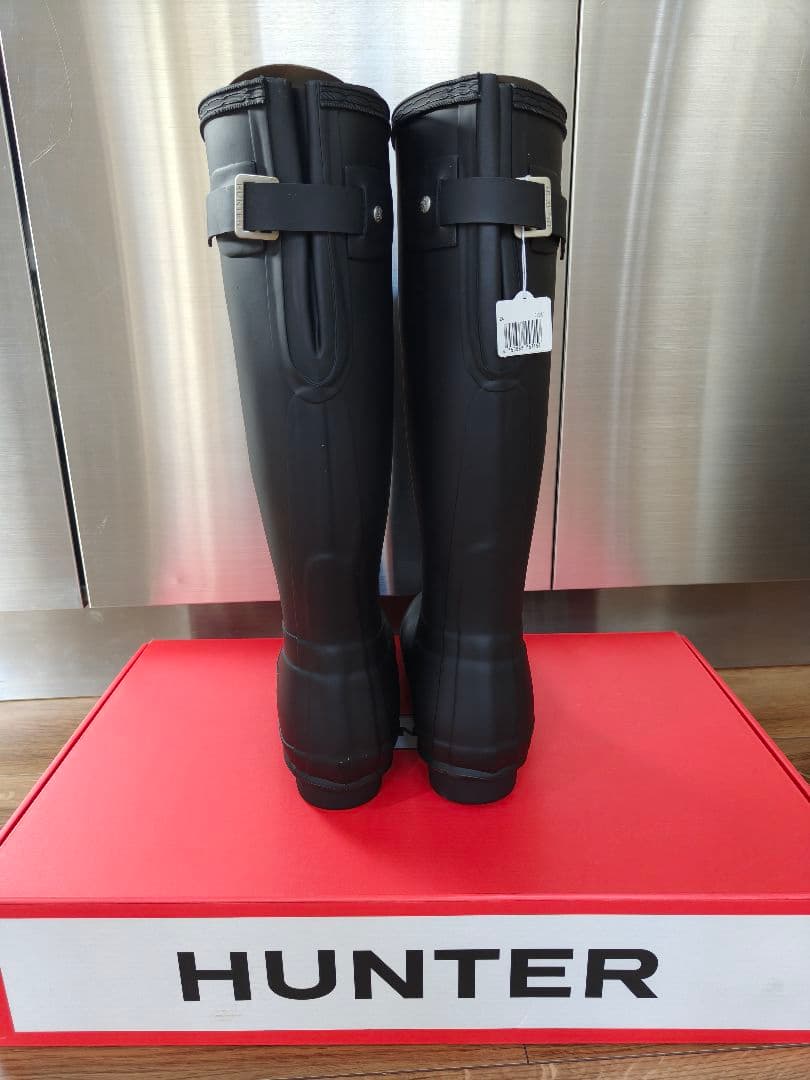 HUNTER ブラック 長靴 24　新品未使用