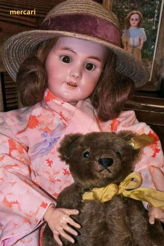 アンティークビスクドール　Depジュモー