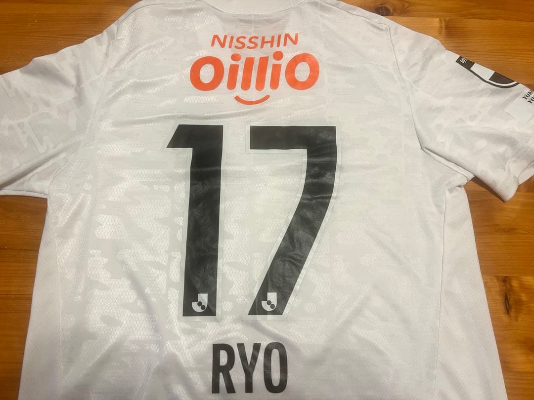 【美品】横浜F・マリノス 2022 アウェイ ユニフォーム　宮市亮17番Oサイズ