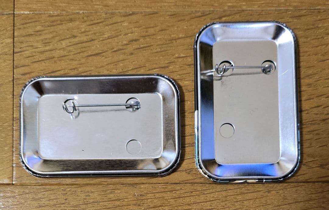 ルパン三世 スクエア 缶バッジ 2点