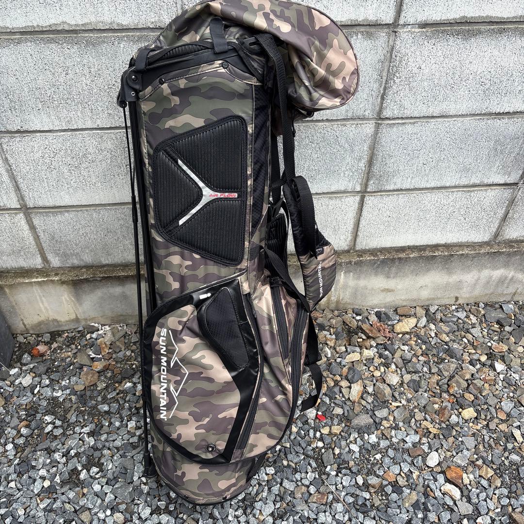 ムサシさん専用！サンマウンテン⭐︎希少迷彩 スタンド式ゴルフバッグ
