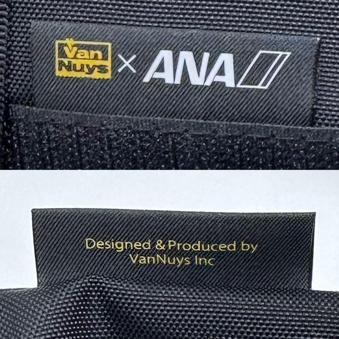 未使用✨VanNuys×ANA コラボ シートファブリック メッセンジャーバッグ