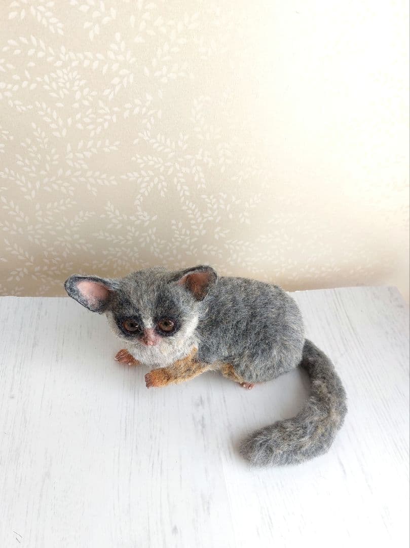 羊毛フェルト　ショウガラゴ