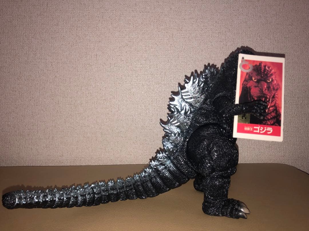 ゴジラ 1994年製★タグ付き★バンダイJAPAN円谷英二　円谷プロ　怪獣ソフビ