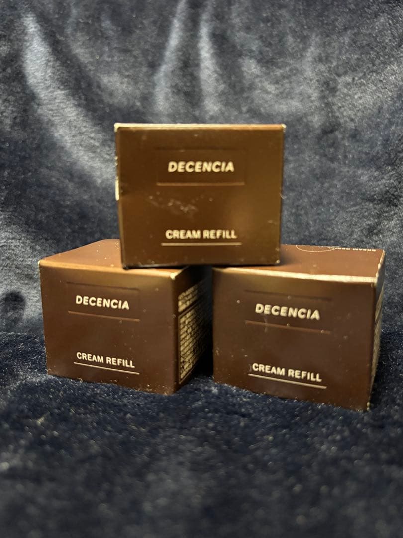 DECENCIA クリームリフィル 3個セット