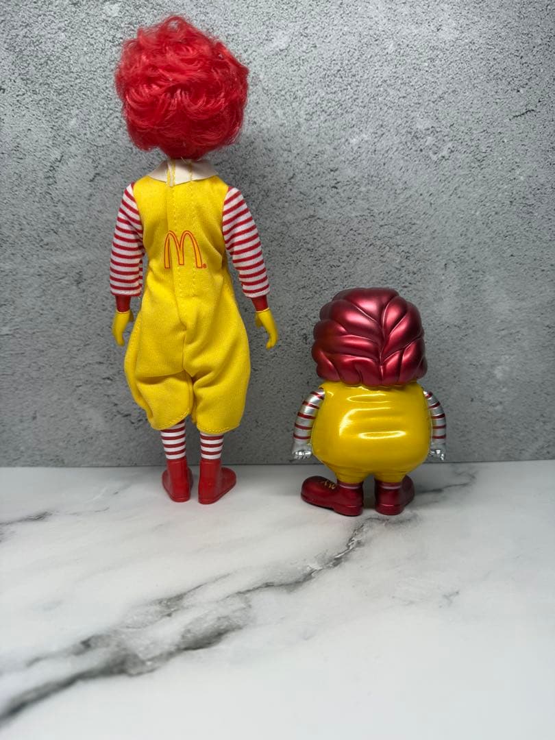 ビンテージマクドナルド、SECRETBASEスーパーサイズミー2体セット