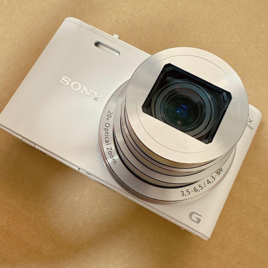 動作確認済 SONY Cyber-shot ホワイト DSC-WX300